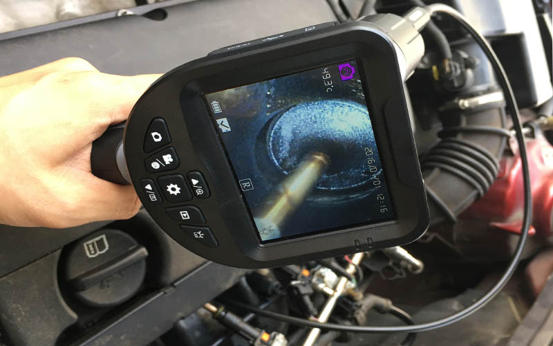 car engine borescope