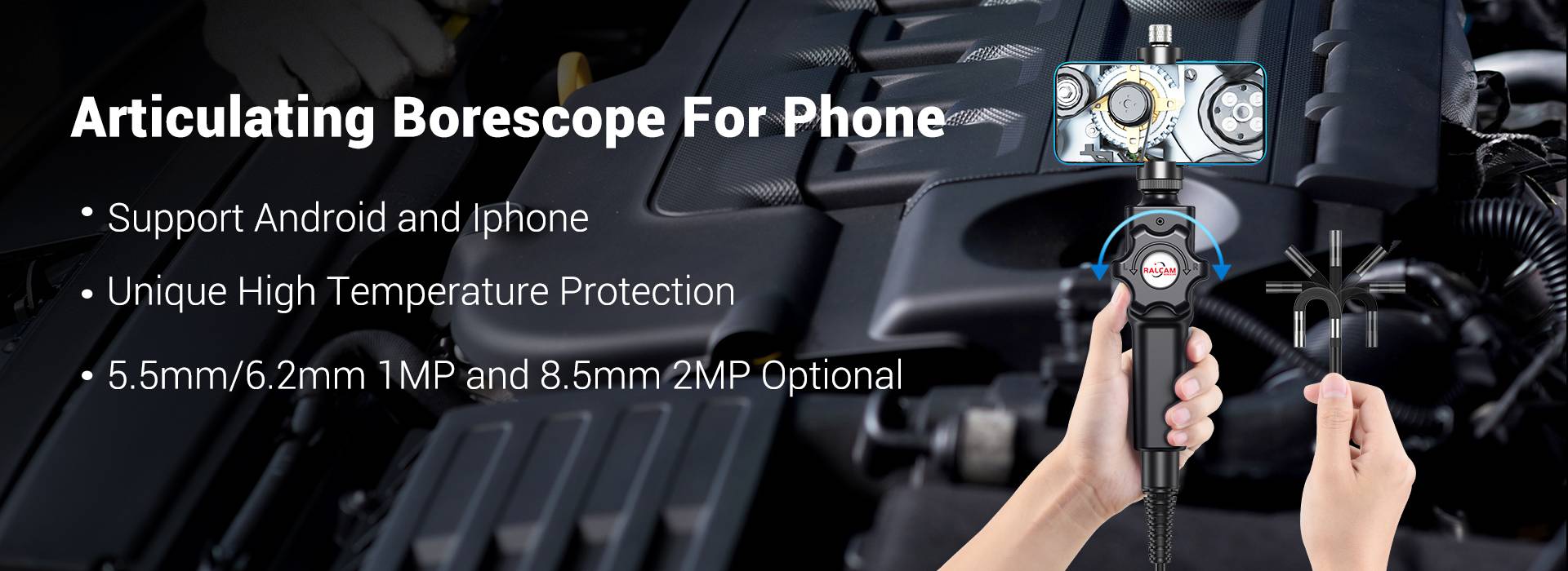 Cell phone Borescope Manufacturer
