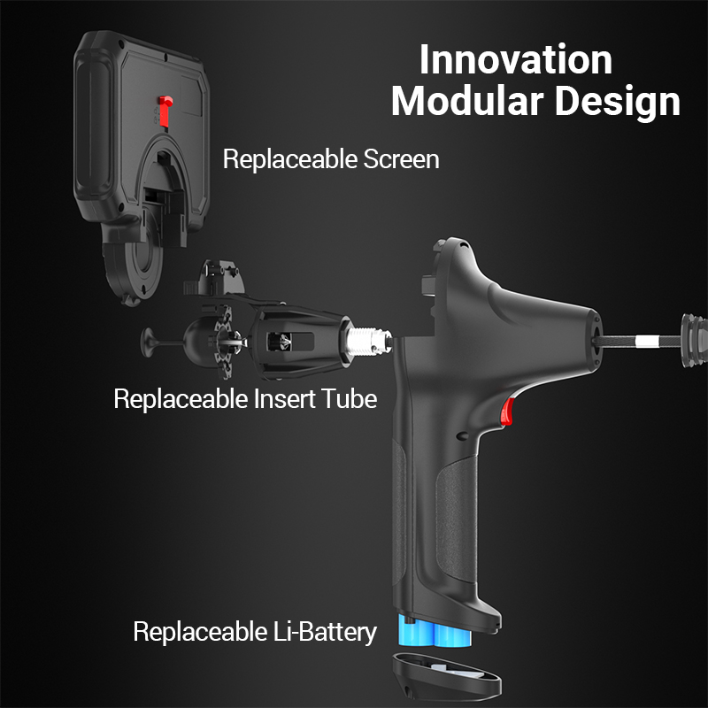 Factory Offer Wear- resistant High-density Tungsten Mesh 4 Ways 6mm Articulating Borescope