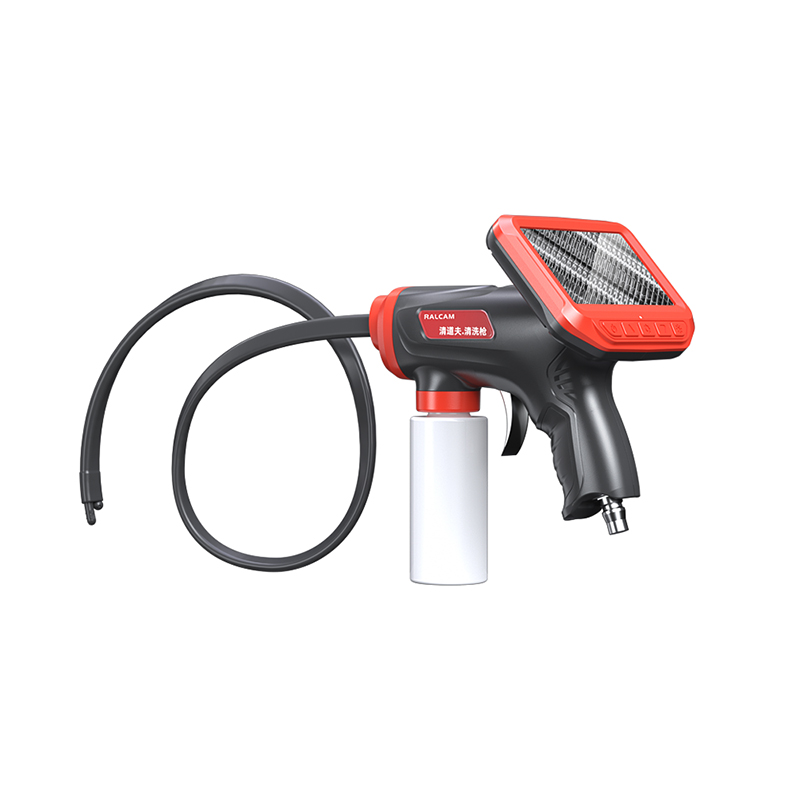 Ralcam Car Air Conditioner Borescope Visual Cleaning Gun LCD Display HD Inspection Camera Automotive Borescope Factory