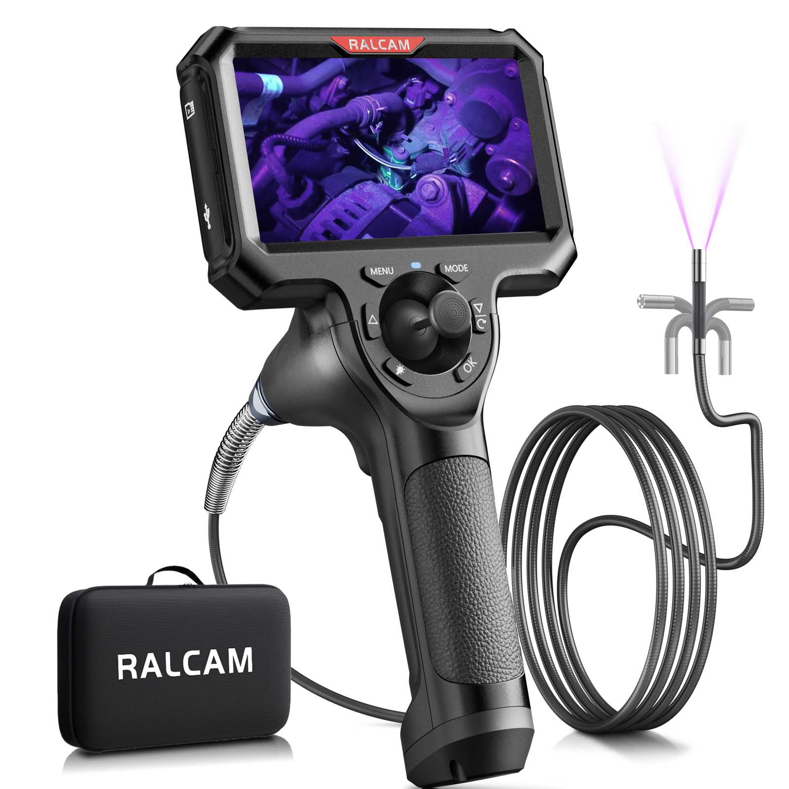 UV Leak & Crack Detection Inspection Borescope