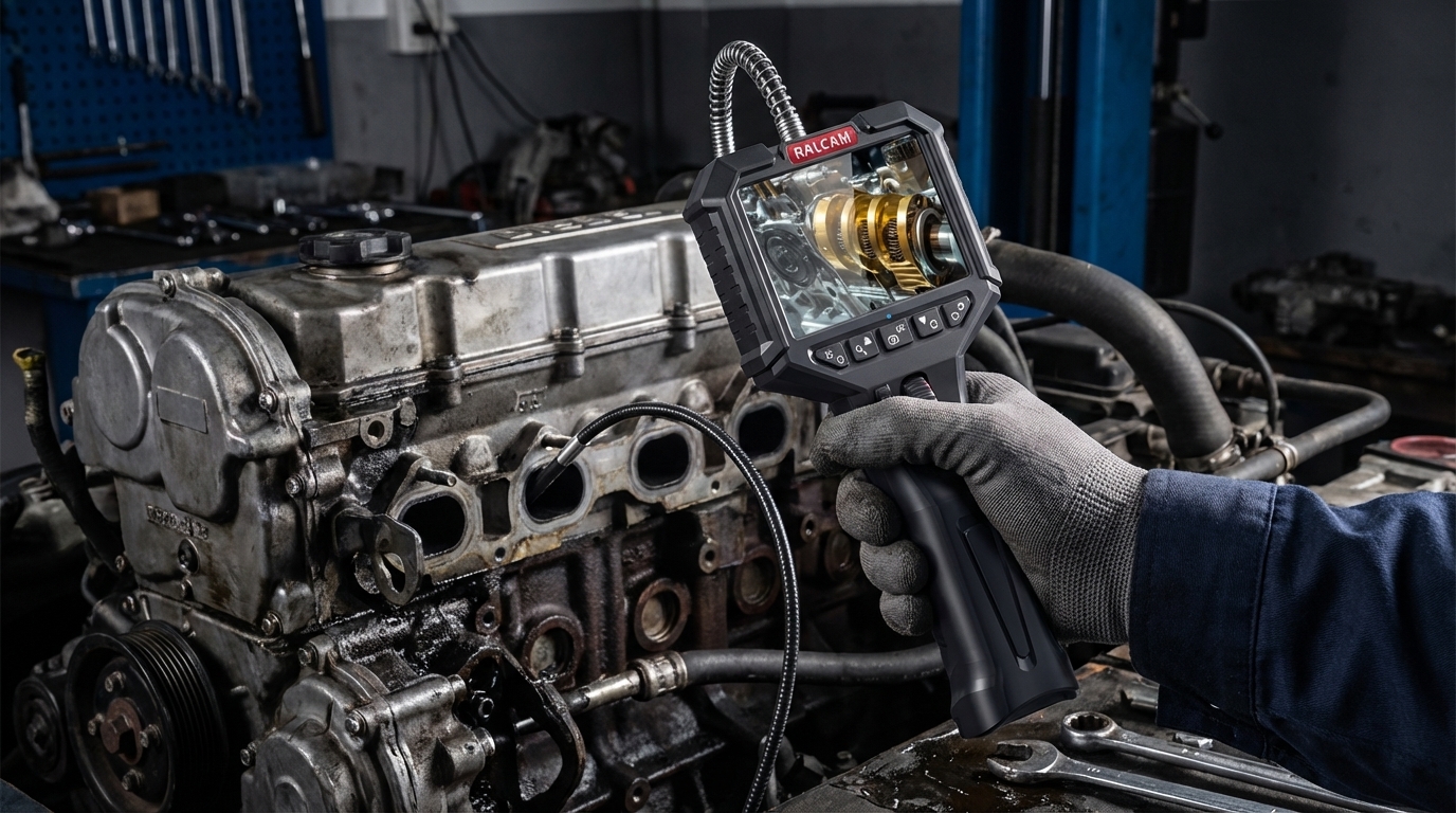 Revolutionize Your Inspections with the Advanced Automotive Articulating Borescope