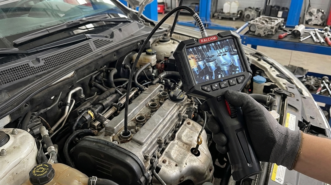 See the Unseen: Master Diagnostics with the Automotive Articulating Borescope