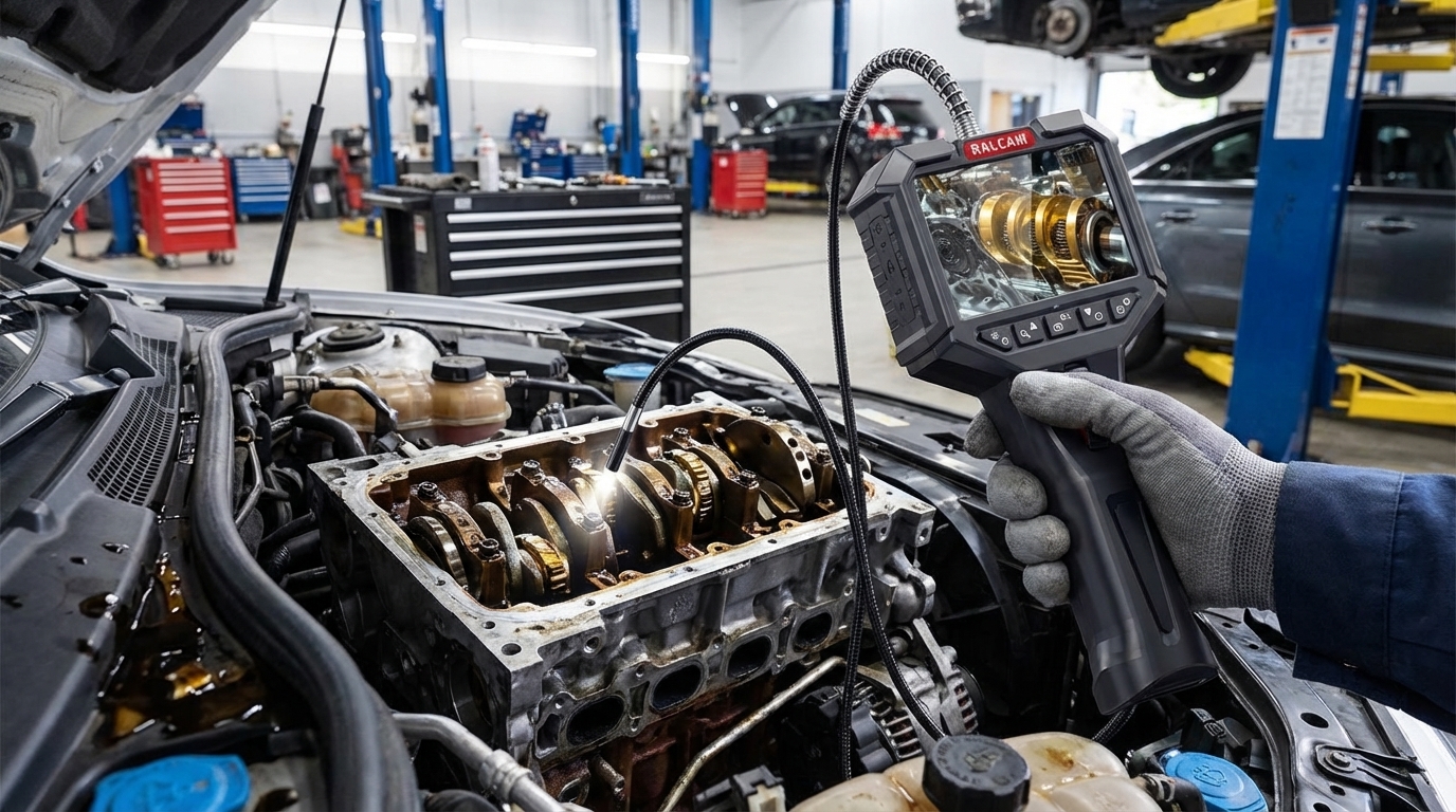 Revolutionize Your Inspections with the Advanced Automotive Articulating Borescope