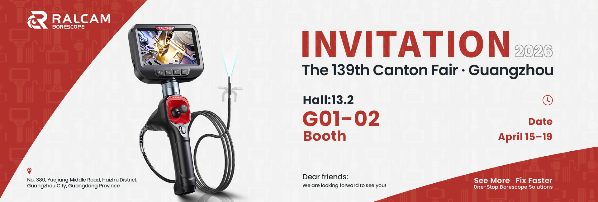 Ralcam Official Invitation – Visit Us at Canton Fair 2026