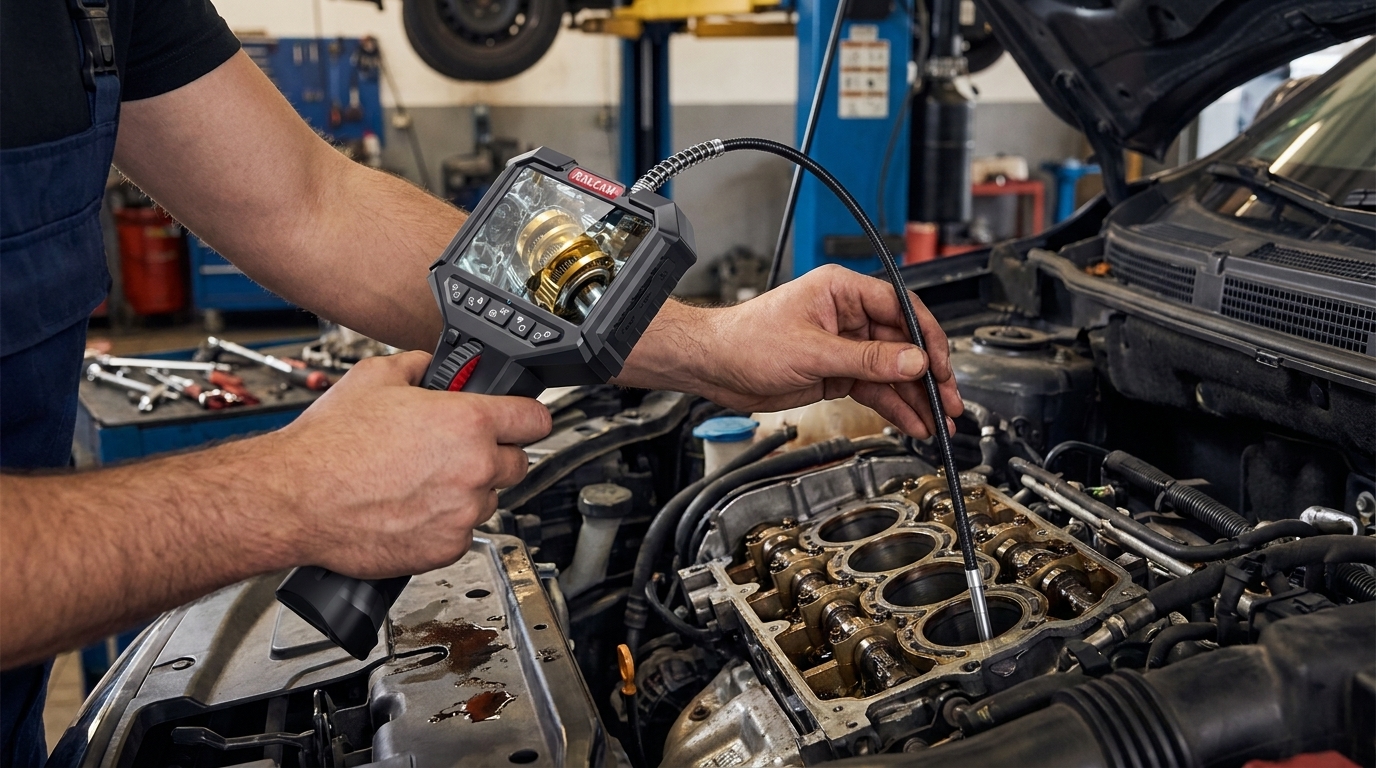 Unveiling the Unseen: Master Precision Diagnostics with the Automotive Articulating Borescope
