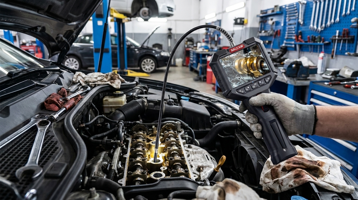 Revolutionize Your Diagnostics: The Ultimate Automotive Articulating Borescope