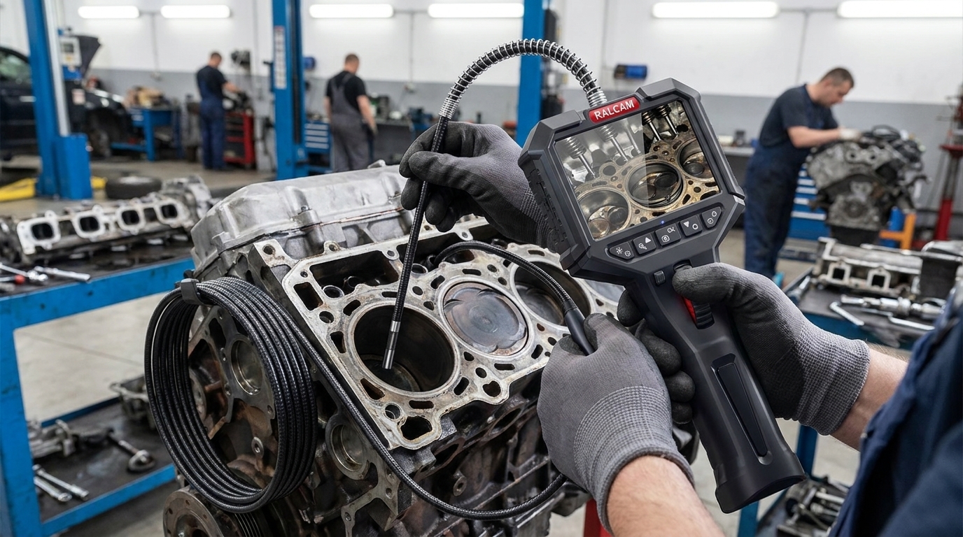 Unveil the Unseen: Master Precision Diagnostics with the Automotive Articulating Borescope