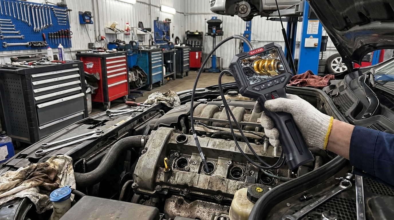 The Ultimate Vision for Hidden Problems: Elevate Diagnostics with the Automotive Articulating Borescope