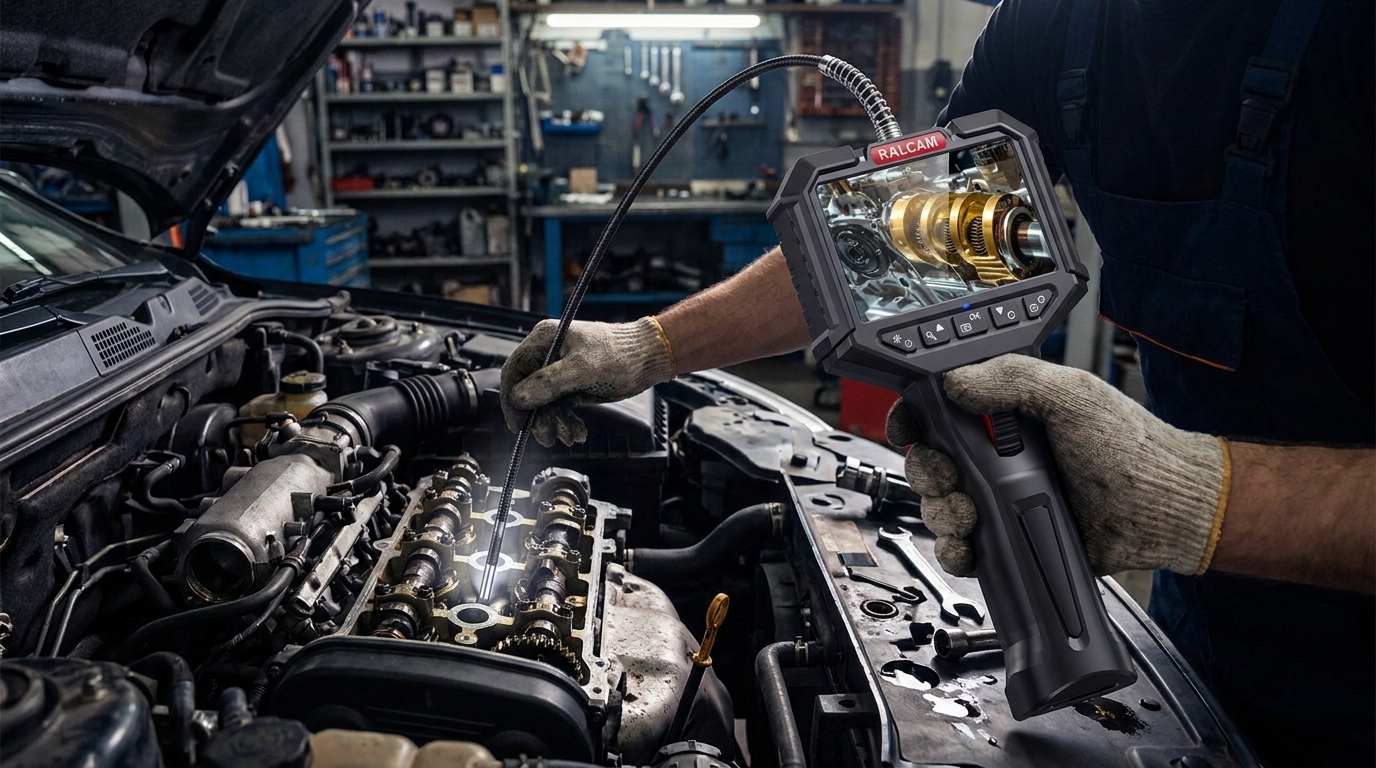 Revolutionize Your Diagnostics: Uncover Hidden Issues with the Automotive Articulating Borescope