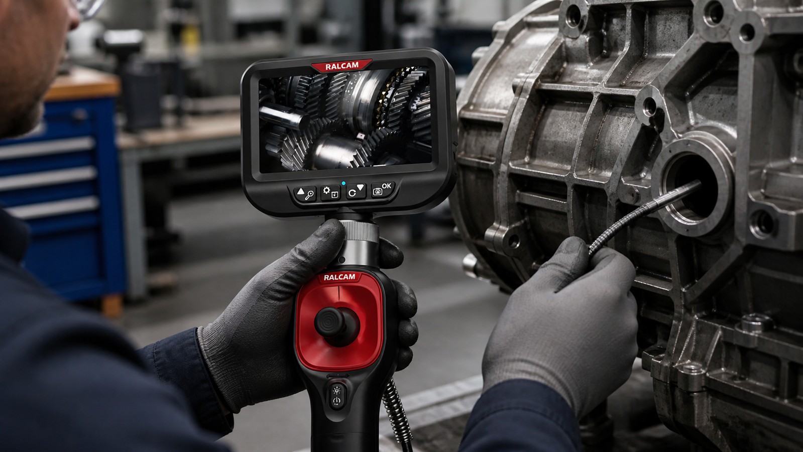 F606B Four-Way Borescope for Confined Inspection Work