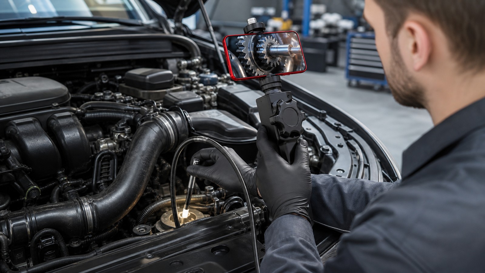 F406A Smartphone Borescope for Controlled Access Inspection