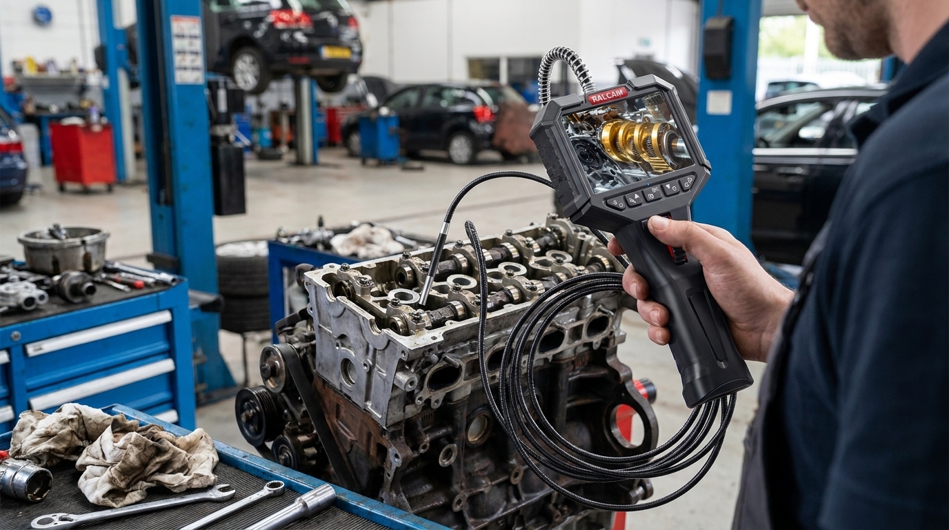 Master Precision Diagnostics with the Automotive Articulating Borescope
