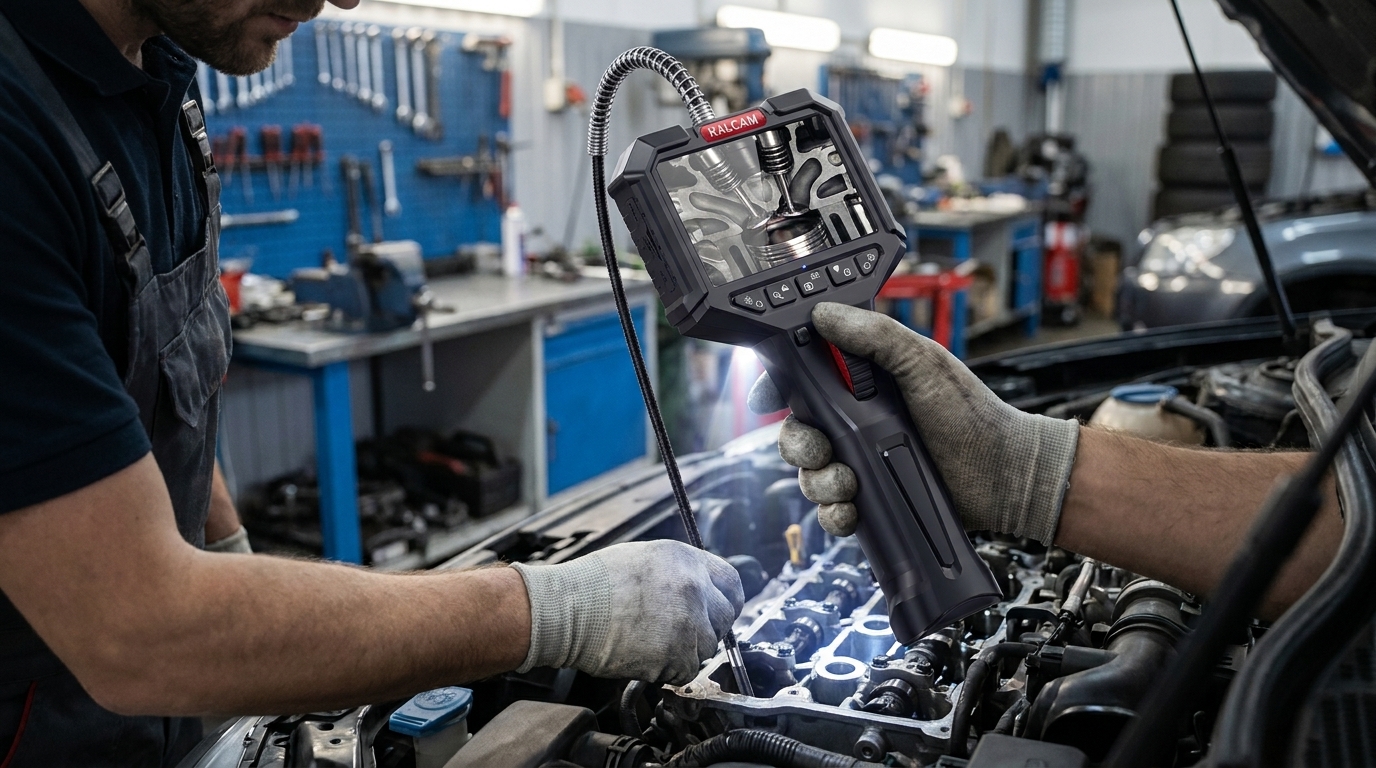 See the Unseen: The Ultimate Automotive Articulating Borescope for Professional Diagnostics