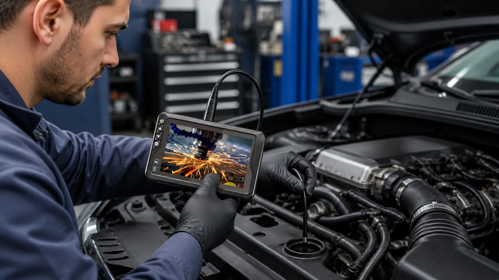 How to Select an articulating two-way automotive borescope?