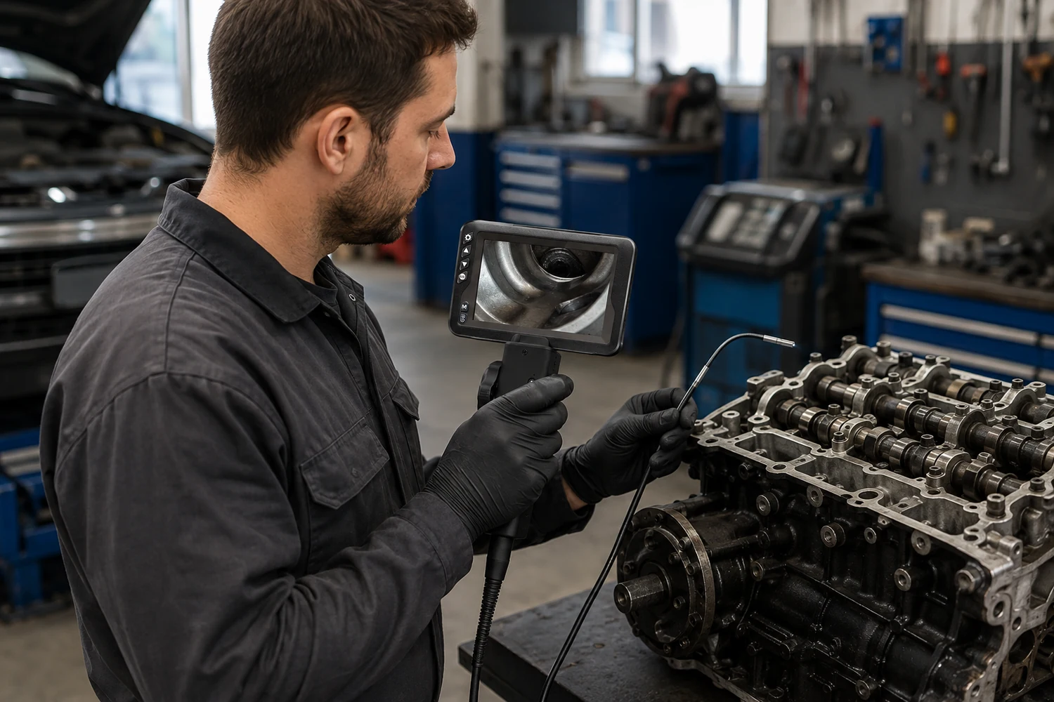 Which Specs Matter for an Articulating Two-Way Automotive Borescope?